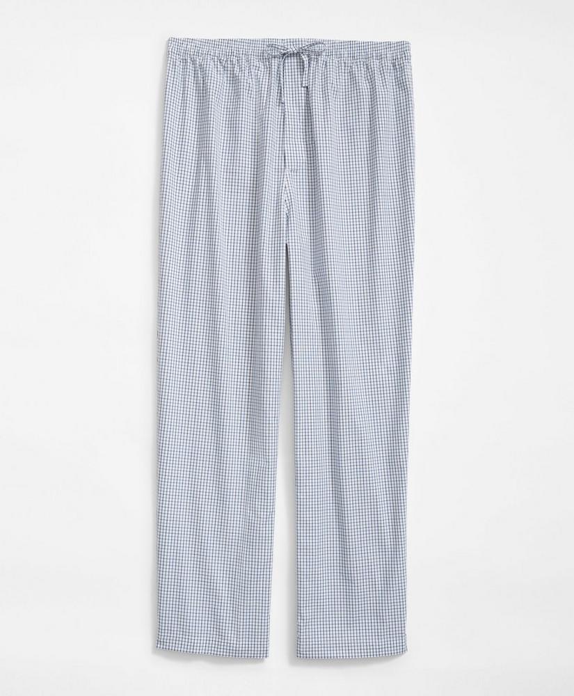 Cotton Broadcloth Tattersall Pajamas