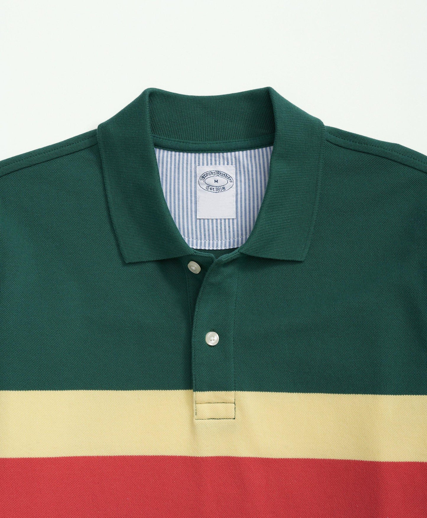 Supima Cotton Multi-Stripe Polo Shirt