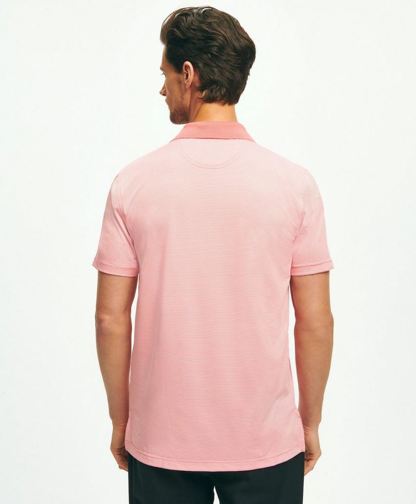 Performance Series Micro Stripe Jersey Polo Shirt