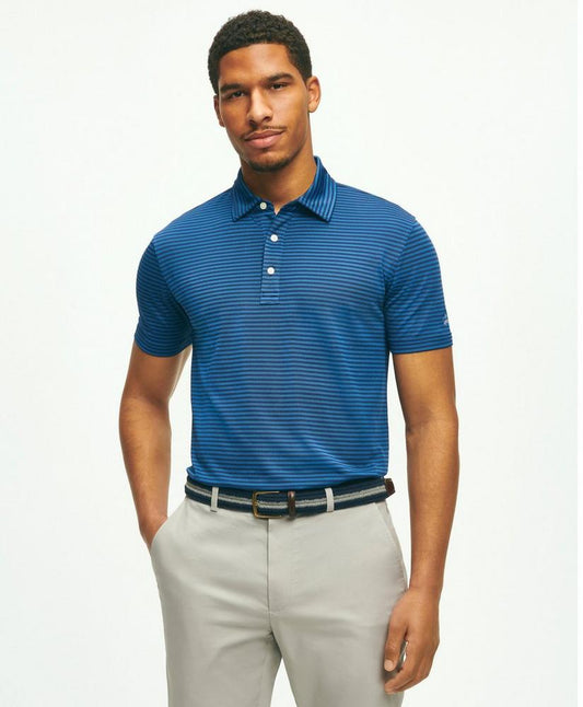 Performance Series Vintage Stripe Pique Polo Shirt