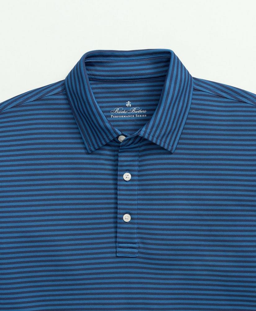 Performance Series Vintage Stripe Pique Polo Shirt