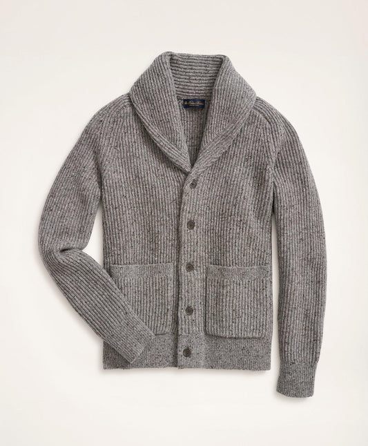 Merino Shawl Collar Cardigan