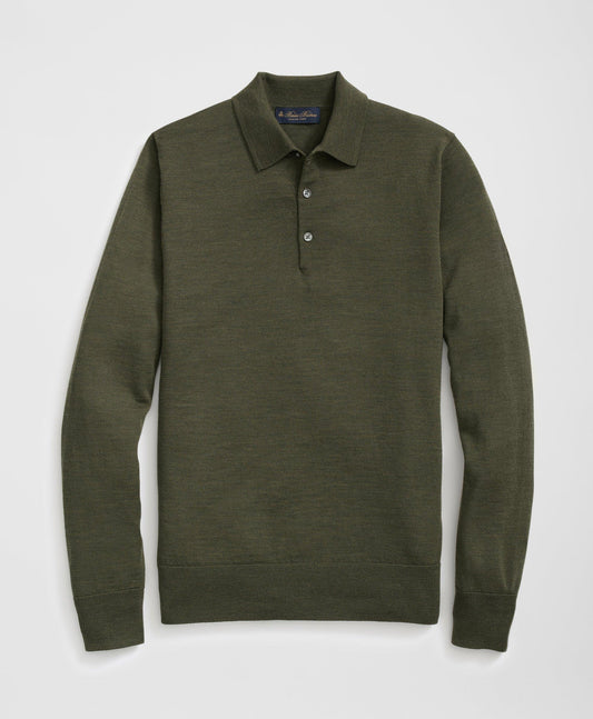 Ultimate Merino Wool Polo Sweater