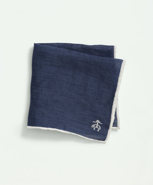 Linen Jacquard Pocket Square