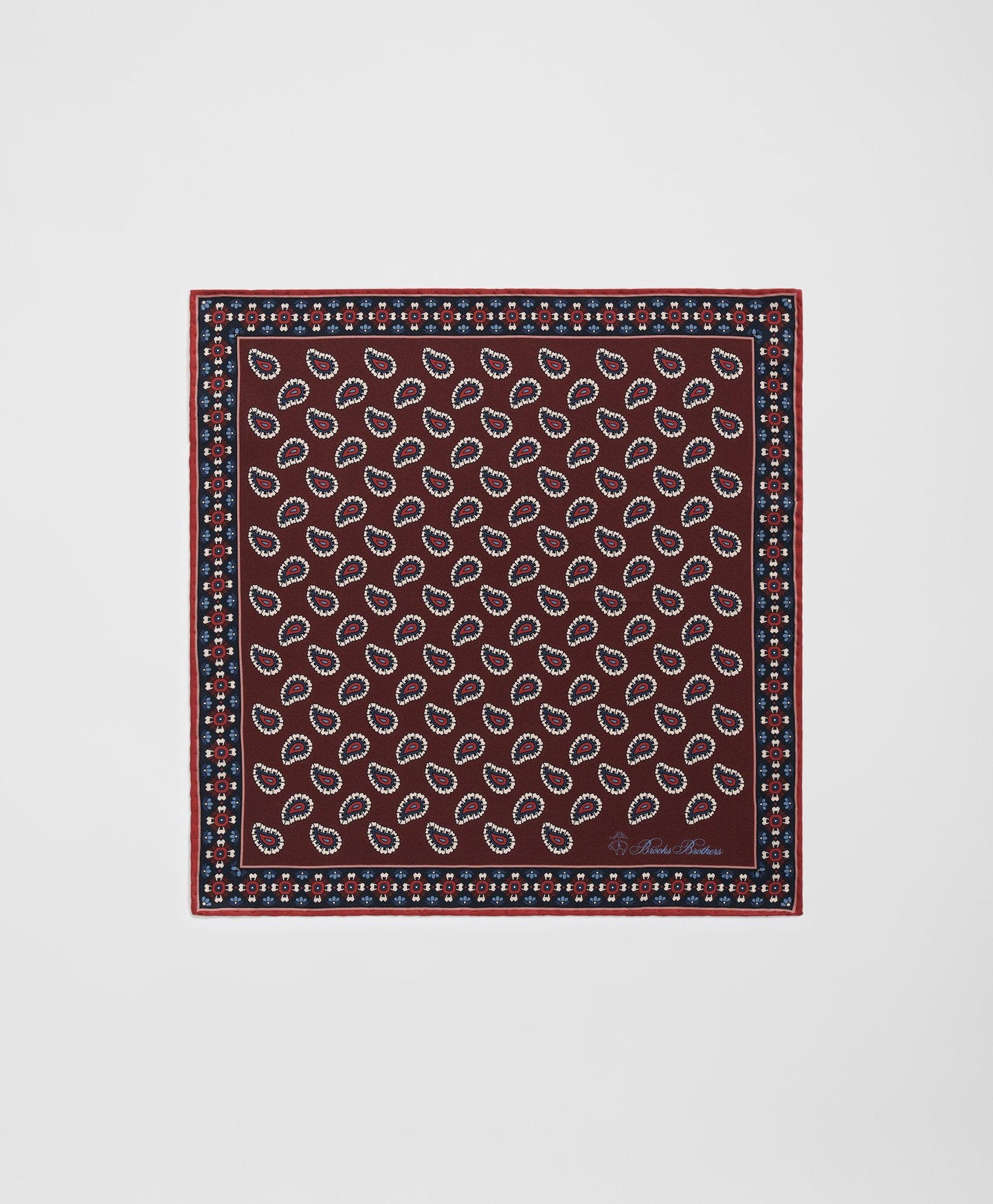 Paisley Silk Pocket Square