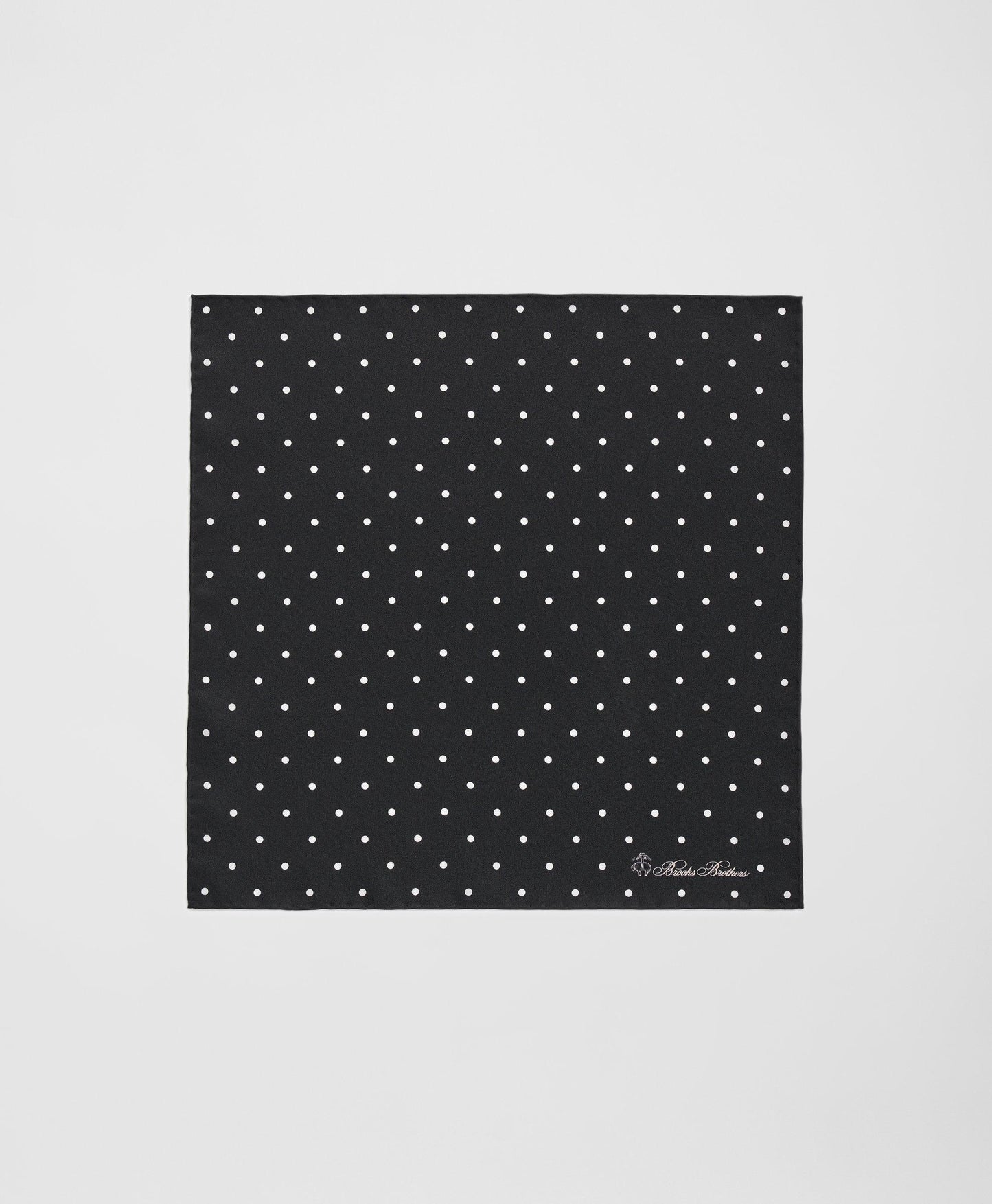 Small Dot Silk Pocket Square