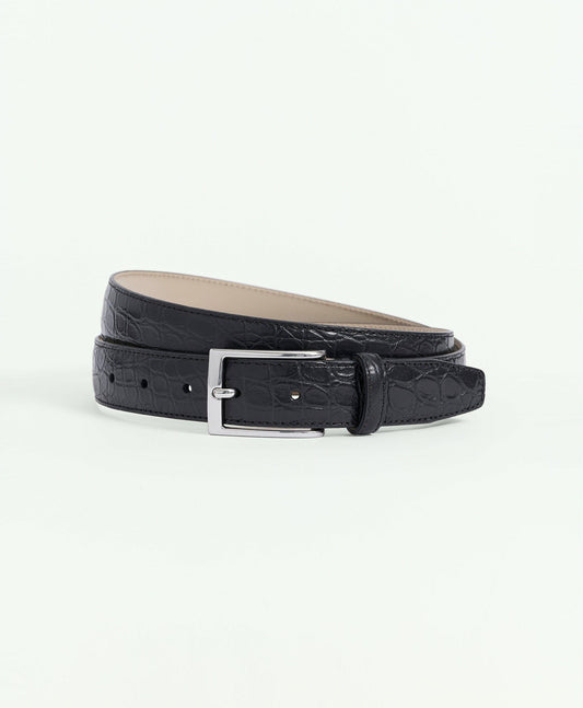 Leather Embossed Belt