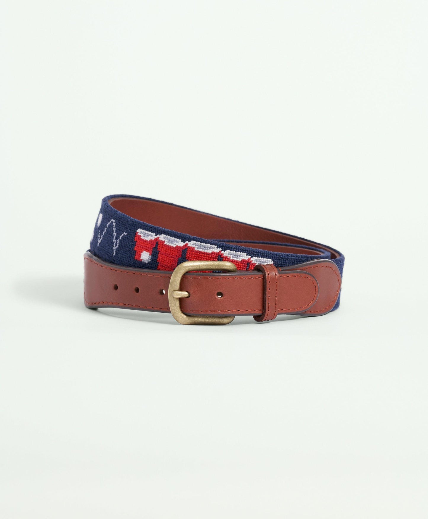 Smathers & Branson Needlepoint Belt