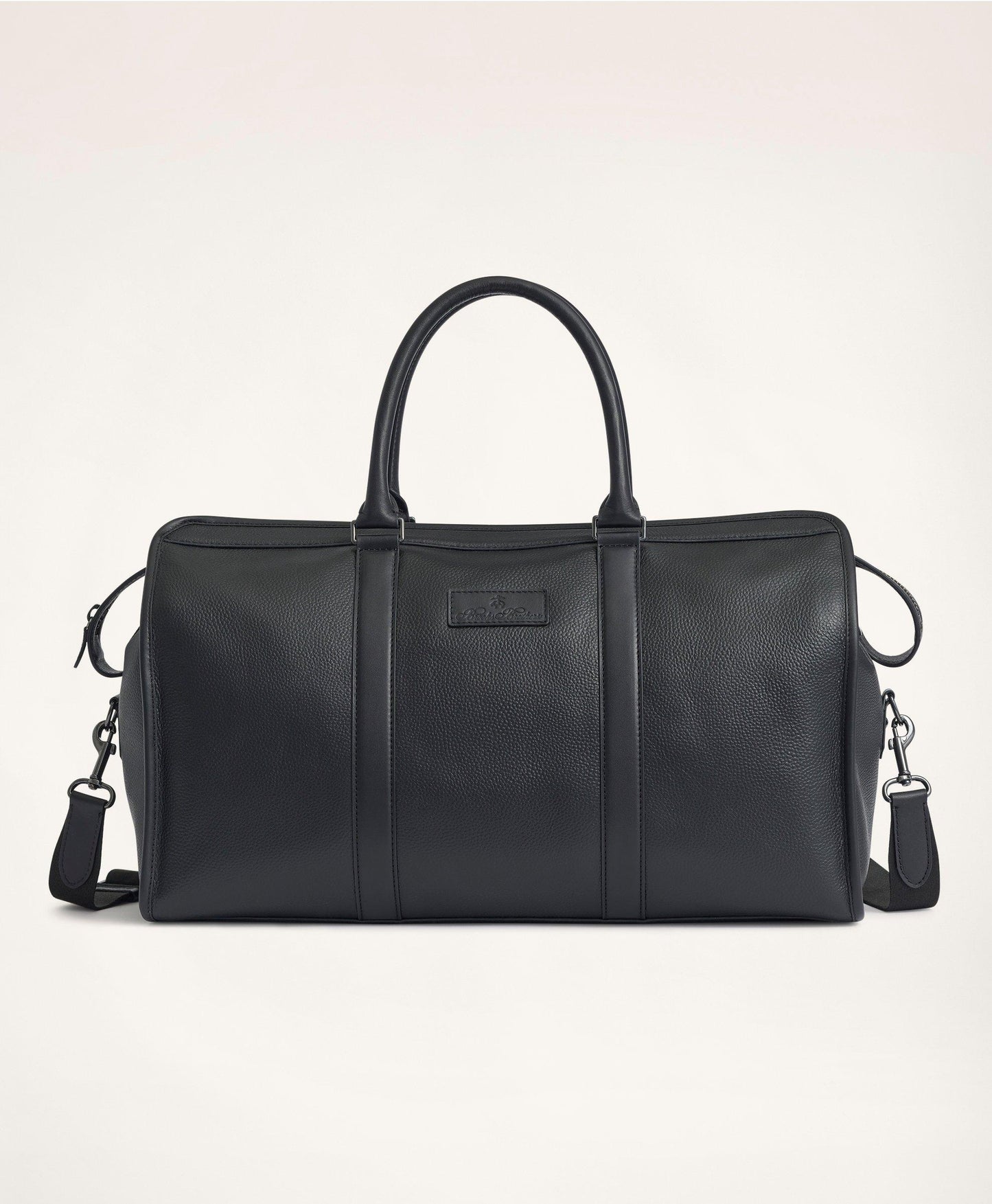 Pebbled Leather Duffel Bag