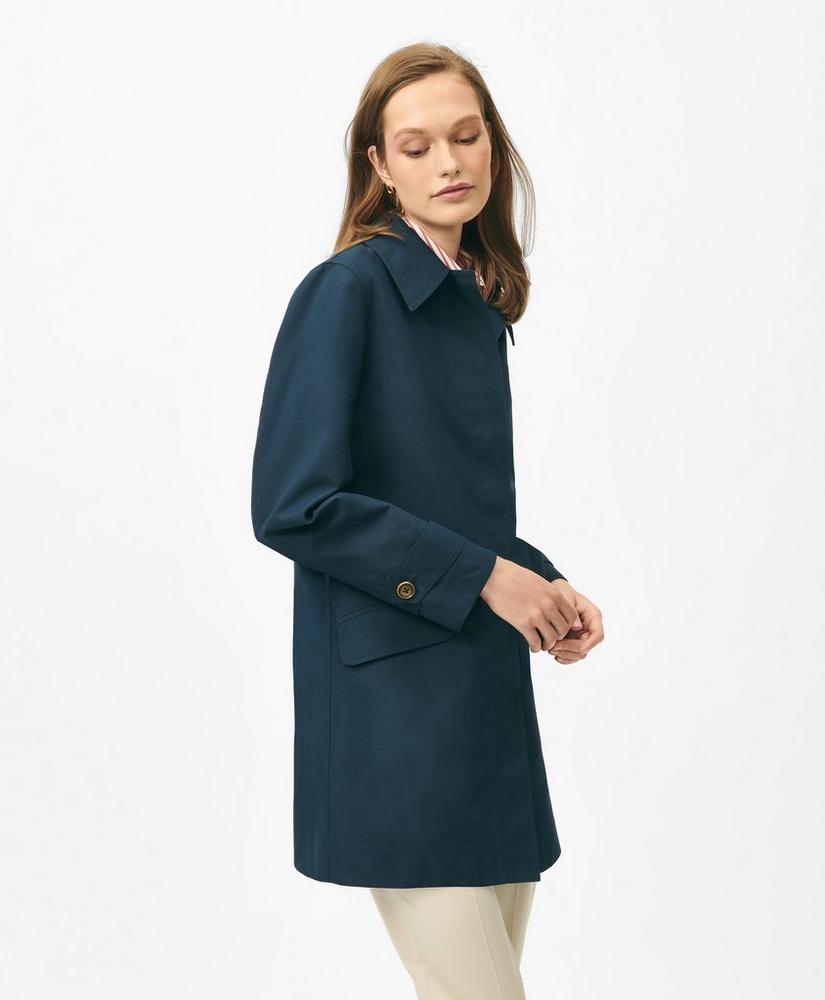 Raincoat in Water-Resistant Bonded Twill