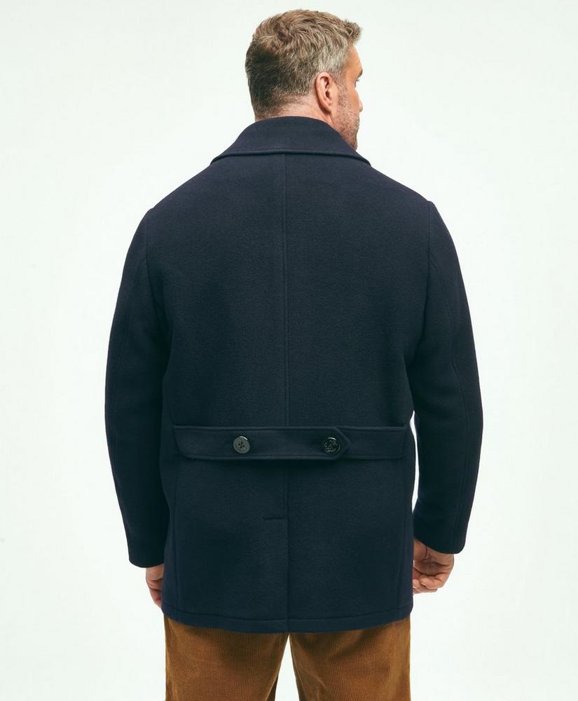 Big & Tall Classic Wool Pea Coat