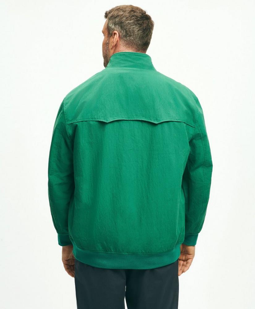 Big & Tall Harrington Jacket in Cotton Blend