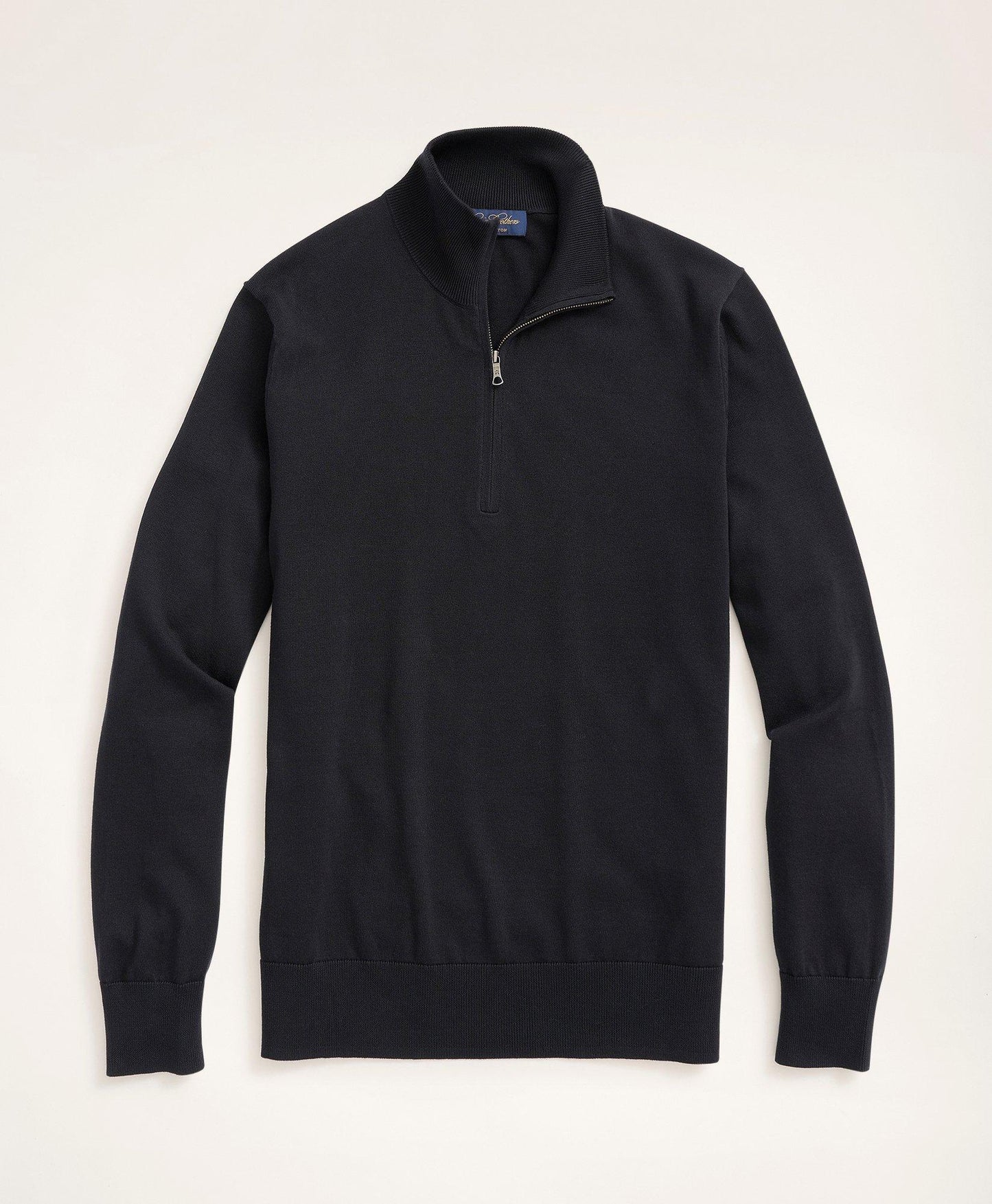 Big & Tall Supima Cotton Half-Zip Sweater