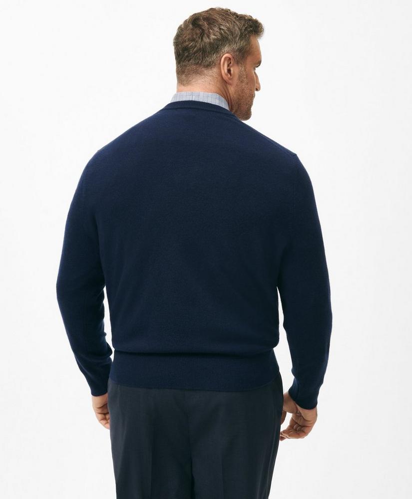 Big & Tall 3-Ply Cashmere V-Neck Sweater