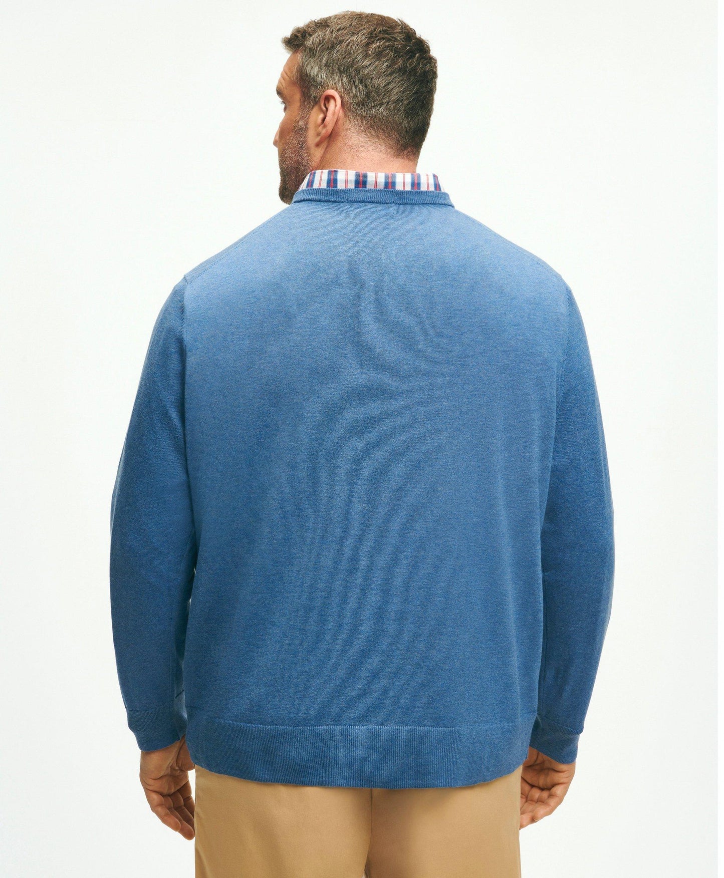 Big & Tall Supima Cotton Crewneck Sweater