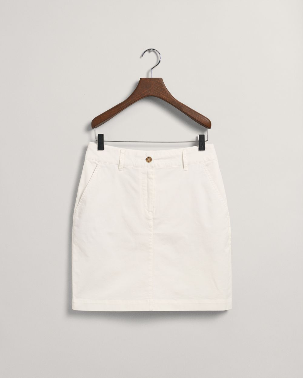 Women's Chino Skirt - EGGSHELL